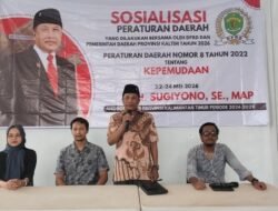 Melalui Perda Kepemudaan, Diharapkan Pemerintah Mampu Hadirkan Program Nyata