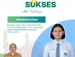 Siswi SMAN 1 Tabang Lolos Seleksi PASKIBRAKA Nasional 2026 di Jakarta