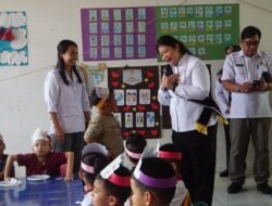 Perkuat Sinergi Antar Sekolah, Bupati Mahulu Tinjau MPLS PAUD di TK Merpati dan TK Negeri Pembina