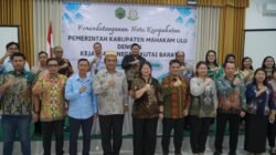 Perkuat Sinergi Hukum, Pemkab Mahulu dan Kejari Kubar Perpanjang Nota Kesepakatan