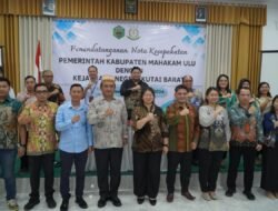 Perkuat Sinergi Hukum, Pemkab Mahulu dan Kejari Kubar Perpanjang Nota Kesepakatan
