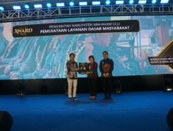 Pemkab Mahulu Terima Penghargaan Pemerataan Layanan Dasar pada Tribun Kaltim Award 2026