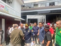 Pertanyakan Penataan Pembangunan Jalan, Ahmad Vananzda Lakukan Sidak di Sekitar Pasar Pagi